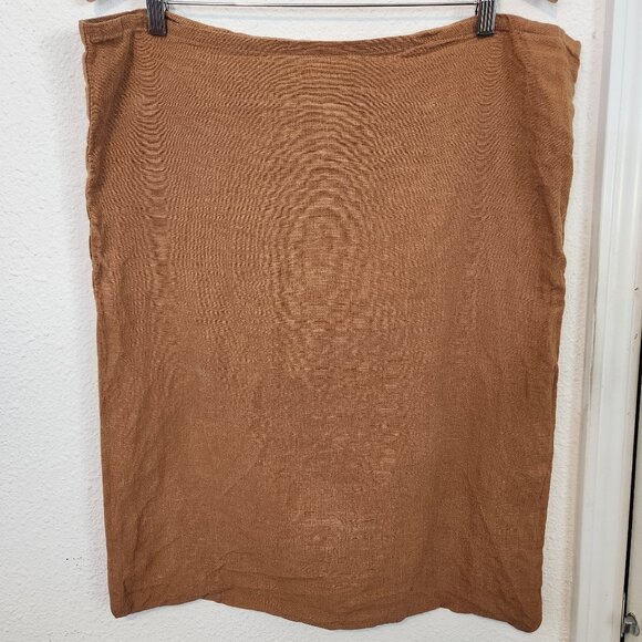Magic Linen Pillow Case 25 inches x 20 inches Brown - Picture 1 of 6